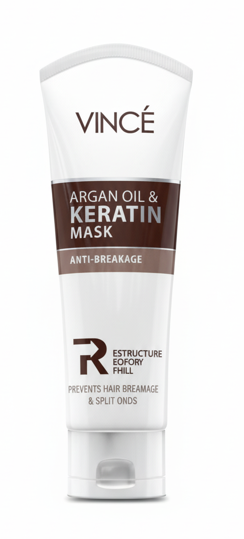 Vince Argan Oil & Keratin Mask – Deep Conditioning & Nourishing Hair Mask