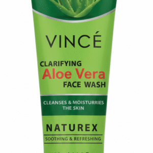 Vince Clarifying Aloe Vera Face Wash 120ml – Soothing & Purifying Facial Cleanser