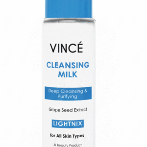 Vince Cleansing Milk 160ml – Gentle Makeup Remover & Hydrating Facial Cleanser