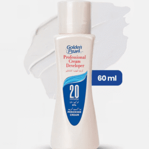 Golden Pearl Cream Developer 60ml available at Gardezi Mart for professional and at-home hair coloring.