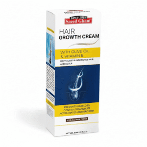Saeed Ghani Hair Growth Cream Tube 60gm for stronger, thicker, and healthier hair