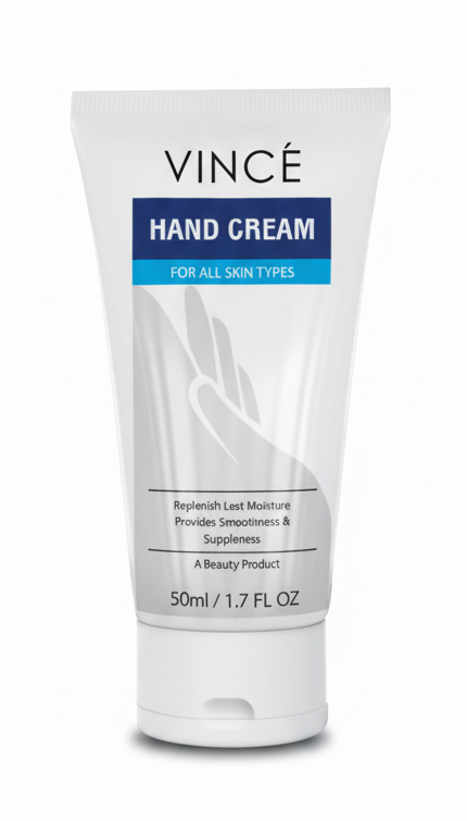 Vince Hand Cream 50ml – Moisturizing & Nourishing Cream for Soft, Smooth Hands