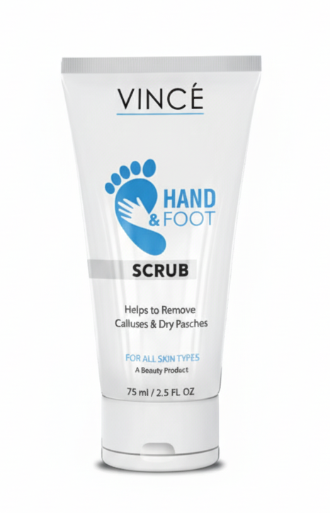 Vince Head & Foot Scrub 75ml – Exfoliating Scrub for Smooth Scalp and Feet