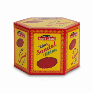 Alt text: Khas Sandal Ubtan 100gm by Saeed Ghani – Gardezi Mart