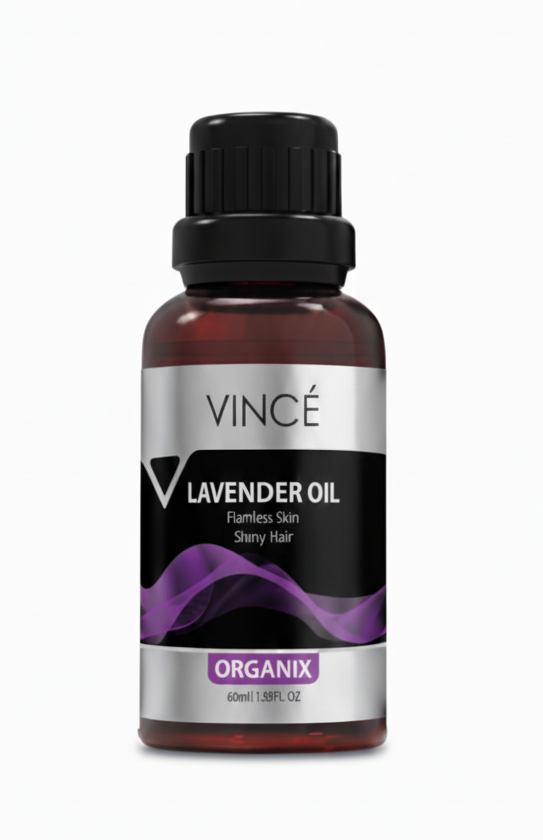 Vince Lavender Oil 60ml – Soothing & Calming Essential Oil for Skin and Hair