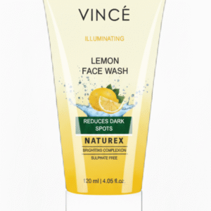 Vince Lemon Face Wash 120ml – Brightening & Oil-Control Facial Cleanser