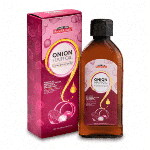 Saeed Ghani Onion Oil 150ml bottle for reducing hair fall and promoting hair growth