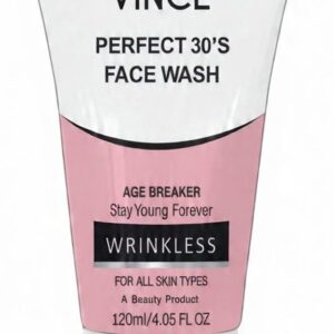 Vince Perfect 30's Face Wash 120ml – Deep Cleansing & Anti-Aging Face Wash for 30+ Skin