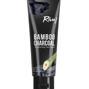 Rivaj Bamboo Charcoal Whitening Face Wash 100ml – deep cleansing and brightening face wash