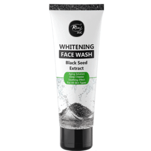Rivaj Black Seed Extract Whitening Face Wash 100ml – purifying and brightening facial cleanser