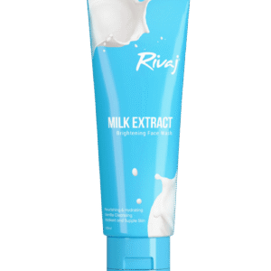 Rivaj Milk Extract Whitening Face Wash 100ml – gentle brightening and moisturizing cleanser
