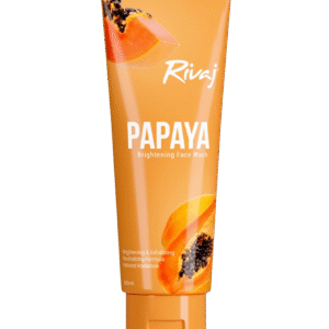 Rivaj Papaya Extract Whitening Face Wash 100ml – brightening and refreshing cleanser