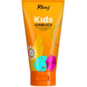 Rivaj SPF 50 Kids Sunblock 100ml – gentle sun protection for children