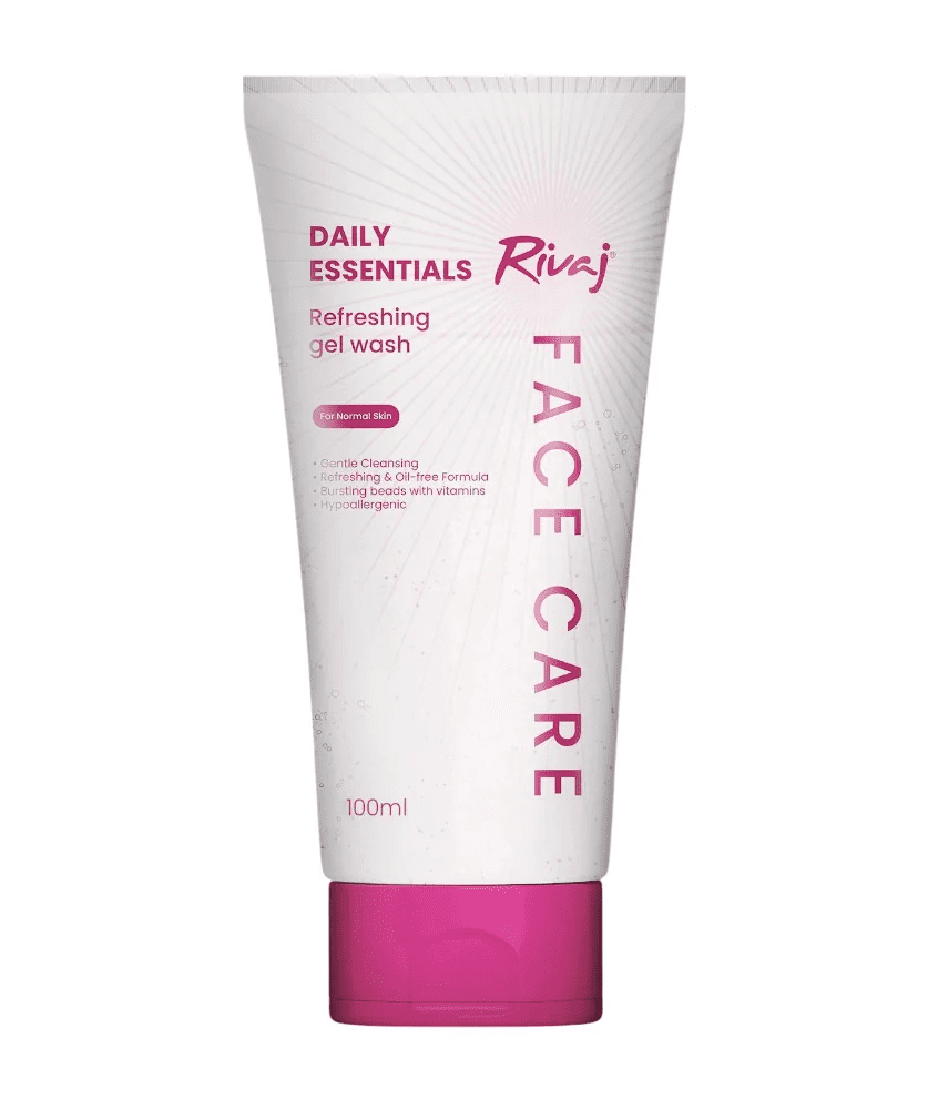 Rivaj Daily Essentials Refreshing Gel Face Wash 150ml – gentle gel cleanser for fresh and clean skin