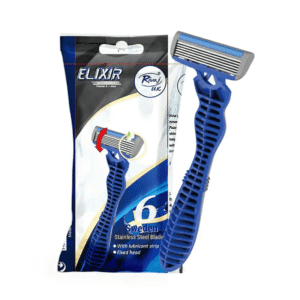 Rivaj 1’s Men Elixir Razor – 6-blade shaving razor for a smooth shave