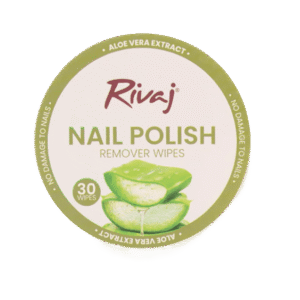 Rivaj Aloe Vera Nail Polish Remover Wipes – gentle wipes with aloe vera for clean and nourished nails