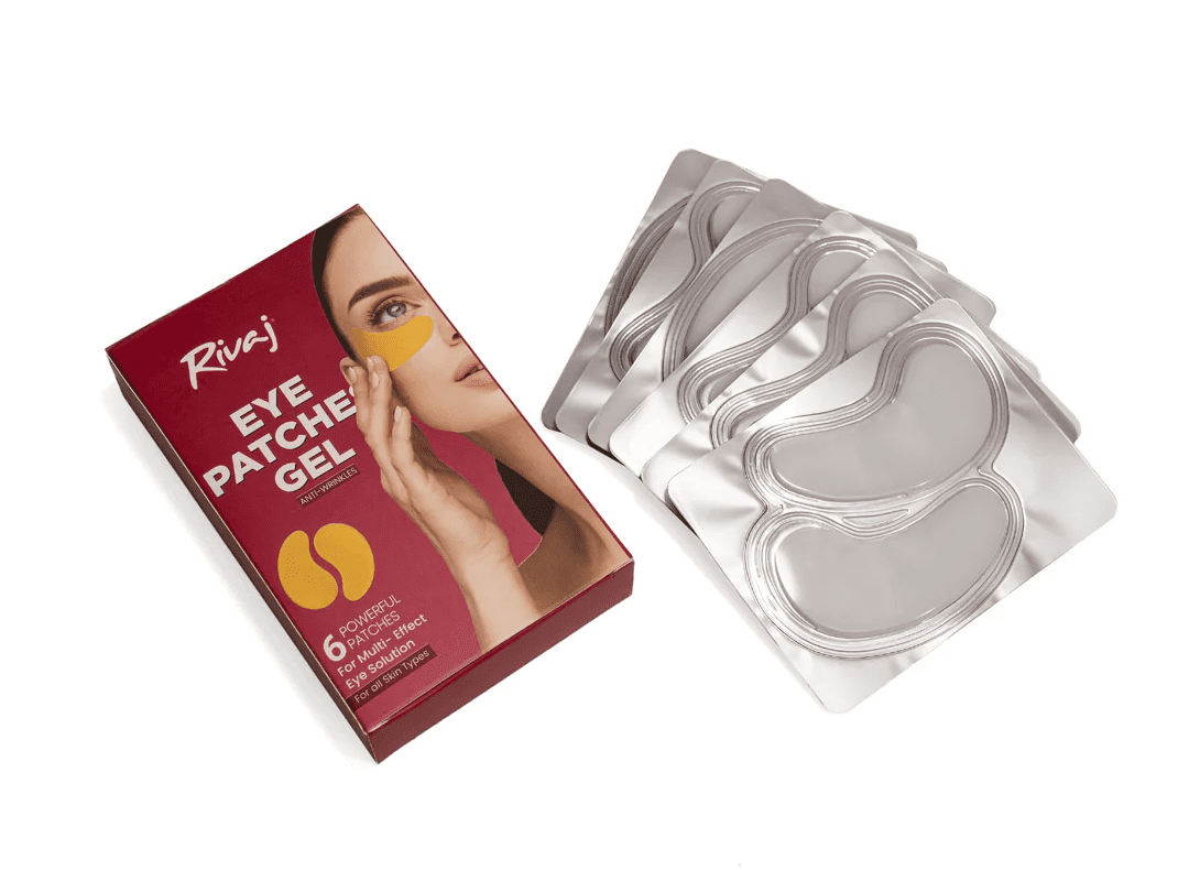 Rivaj Anti-Wrinkle Eye Patches – hydrating and firming patches to reduce wrinkles and fine lines