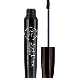 Rivaj RM005 Black Dense Mascara – voluminous and intense black mascara for bold lashes