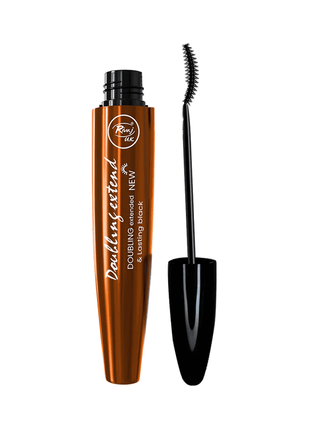 Rivaj RVM007 Doubling Extend Black Mascara – lengthening and volumizing mascara for bold lashes