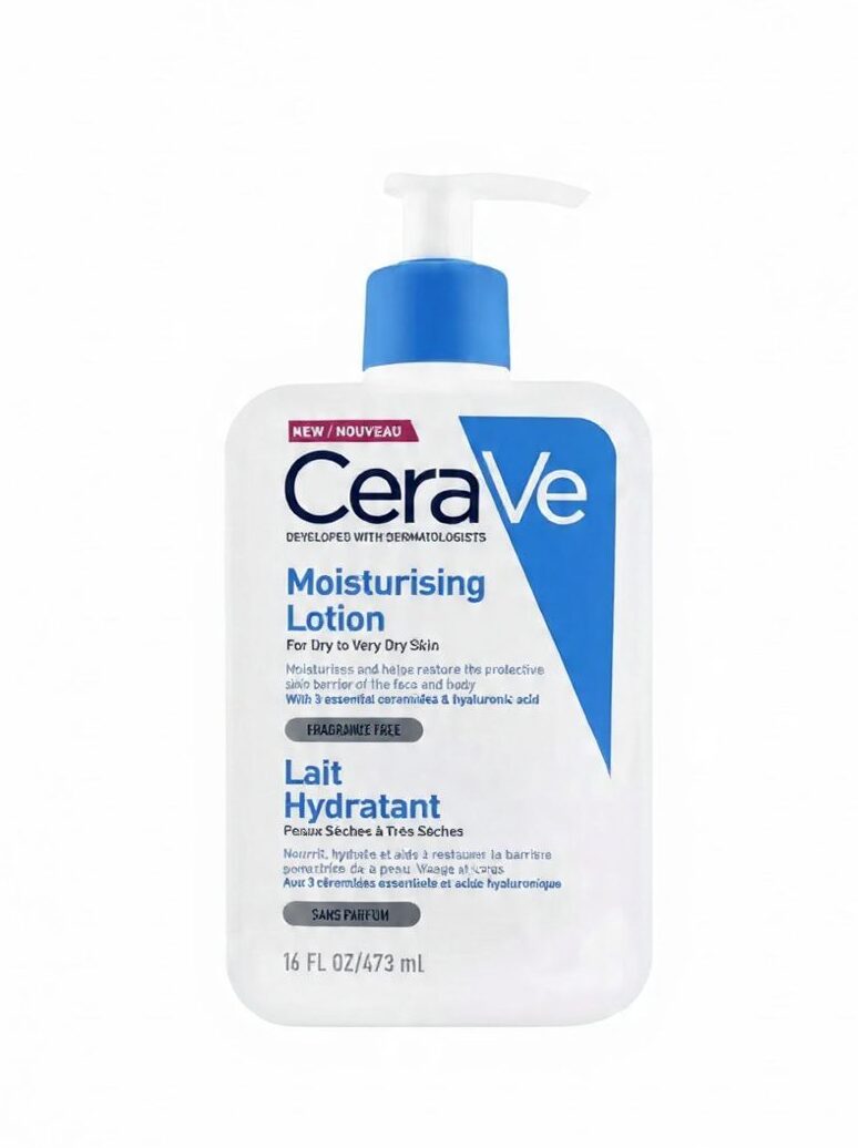 CeraVe Moisturising Lotion (Lait Hydratant) – Lightweight Hydrating Lotion with Hyaluronic Acid and Ceramides